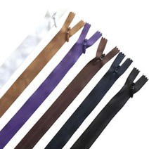 [청라핸즈] 콘솔원피스지퍼-61cm(11-234-3), 4.브라운570