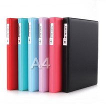 포트폴리오(A4) 다큐멘트화일 전문가용화일 디자인, PF203(A4_20매)핑크