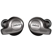 블루투스 이어폰 Jabra Elite 65t 이어버드 ndash Alexa 내장 진정한, 티타늄블랙/100-98900000-40