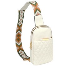 KKXIU 여성용 스몰 슬링 백 크로스바디 트렌디 패니 팩 비건 가죽 미니 휴대폰 십대 지갑 라이트 그레이. 캐주얼 486994, 2-white