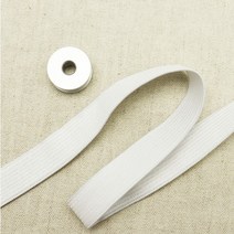 코메즈 이중직 밴드 15mm - 화이트 (21611-56)