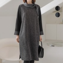 김여사 러셀른 스카프 원피스 엄마옷/마담옷/중년여성/40대/50대