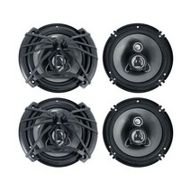 (4) Soundstream AF.653 6.5인치 300와트 3방향 자동차 오디오 스피커 Arachnid 시리즈119936