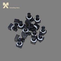 기계미장 휘니샤 쌍발기 스크리드 콤펙터 16 개갑 팩 다이아몬드 그라인딩 블록 바닥 기계 헤드 시멘트 그, 한개옵션0