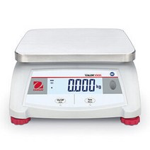 오하우스 전자저울 V12P6KR (용량 : 6kg / 정밀도 : 1g) VALOR 1000 주방 커피 제과 제빵 및 식자재용 산업용 벤치 저울 (V500 대체품), 아답터 추가안함