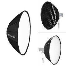 Godox GODOX의 AD-S85S 휴대용 빠르고 부드러운 상자 Shenniu AD400Pro 실버 플래시는 특정 직경 85cm 내에서 설계