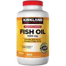커클랜드 시그니처 오메가3 피쉬오일 1000mg 400소프트젤, 단품, 단품