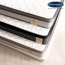 잉글랜더 Sweet Slumber 스탠다드스프링 필로우탑 매트리스 S, 라이트그레이