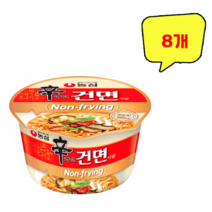 농심 신라면 건면 사발 77g, 8개