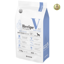 라이브잇 유한양행 Recipe V 반려견 처방식사료, 12개, 1.2kg, 알러지+피모