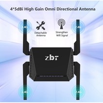 휴대용 공유기Cioswi-WE3826 무선 와이파이 라우터 4-LAN 300Mbps 4 안, 02 12V 1A Power_03 AU Plug