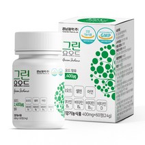 경남제약 그린요오드 2개월 60정 갑상선 셀렌 아연 비타민4종 피로 면역 온가족 영양제, 24g, 5개