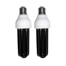 GHSHOP 2pcs UV 절약 30W 220V 형광등 블랙 라이트, 65MMx40MM, 설명한대로, PP+유리관