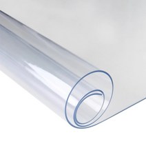 투명매트 식탁매트 책상 테이블 원목 덮개 유리 대용 필름 맞춤 주문제작, 3mm, 폭80cm x 길이10cm