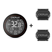 CYCPLUS M2 방수 스마트 자전거 컴퓨터 무선 속도계 블루투스 4.0 ANT 주행 거리계 GPS 사이클링 액세서리, [04] M2 C3 C3