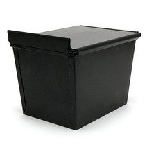 뚜껑이 있는 샌드위치식빵틀 (풀먼식빵팬) 18 x 13.5 x 12.5cm, 1개