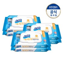 스카트 기름때전용 티슈 30매, 6팩