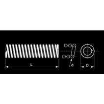 10pcs 65Mn 철강 기계 압축 압력 로터 반환 Cylindroid 나선형 코일 스프링 와이어 직경 1.0/1.2mm, 02 15mm_11 1.2 x 8