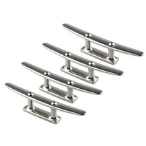 볼라드 스테인레스 스틸 316 콤보 계류 광택 보트 해양 데크 로프 타이 2 5 6 8 4 개, 2.6inch(151.5mm)