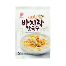 한일본고장 시원한 바지락 칼국수 2인분, 428g, 4개