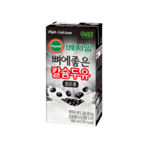 베지밀 뼈에좋은 칼슘 두유 검은콩 190mlx16팩, 190ml, 16개