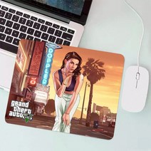 지패드5GTA 5 소형용 마우스 패드 PC 게이머 키보드 컴퓨터 오피스 매트 XXL 노트북 카펫 애니메이션 데스, 02 LockEdge250x200x2mm, 10 A10