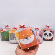 선경언니 간식 구디백 모음 어린이집 답례품 생일 선물 초등 유치원 어린이 친구 잔치 아이 교회, 1. 애니멀 간식구디백