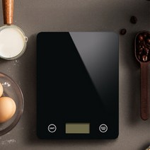 디어인 베이커리 이유식 가정용 주방 미니 전자저울 5kg, 블랙 5kg 1개