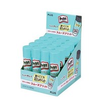 플러스 스무스 플릿 스틱 풀 딱풀 레귤러 사이즈 20개 세트 일본 문구, 단품