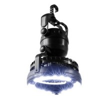 큐벡스 캠핑 LED 무선 랜턴 타프팬, 블랙, 4개