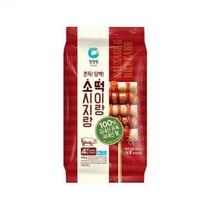 청정원 소시지랑떡이랑440g 100g4소스4입 3봉