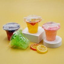 썬라이트 180mlx24개 마시는 워터 코코넛 과일 젤리, 복숭아