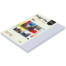 종이문화 프린트프로 칼라복사지 A4 80g No.19 미스티블루 125매