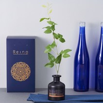 아도라하우스 레이나퍼퓸 프리미엄 나무와잎 플라워디퓨저 200ml, 핑크 불가리아로즈