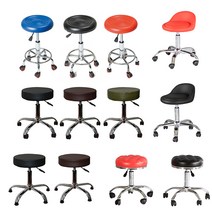 인홈즈 간이의자 바퀴 고정 보조의자 시리즈, 환의자(레드)