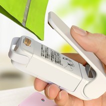 과자봉지 비닐 PVC필름 접착기 실링기 가정용 업소용 밀봉기 미니 실러 기계 보관 가방 클립 씰링 보관 기계 휴대용 실러 포장 인감 식품 스낵 주방 가제트, 노란색