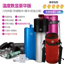인슐린 보냉 가방 보관 휴대용 보냉팩 케이스 보냉백 냉장고 의약품, F 스마트디지털 디스플레이(레드)-사진참조
