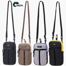 네파 NC송파점 공용 EAZY 파우치 핸드폰 파우치 크로스백 7IC7517 SP, 000, BLACK MELANGE(002)