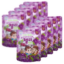(주)에이치케이팜 프리바이오틱 젤리(60g)-포도맛 식물성유산균 유아젤리, 10팩, 포도맛