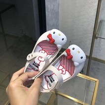 마이멜로디 쿠로미 산리오 가방 어린이선물 키즈 여자 신발 헬로 키티 미니 멜리사 샌들 유아 소녀 만화 카와이 비치 베이비 젤리