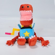 레인보우프렌즈인형 큰인형 키시미시 로봇박시부 공포 박시부인형 애착인형 킬리윌리 파피플레이타임박시부 boxyboo 알파벳인형 게임 봉제 인형, 입 양귀비 오각형 25cm 105g, 공장직판cm