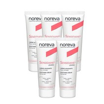 노레바 센시디안 수딩 크림 라이트 40ml Noreva Creme Apaisante Sensidiane, 5팩
