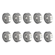 도르래 휠 볼 베어링 탄소강 미니어처 6x19x6mm 626zz 10 개, 한개옵션0