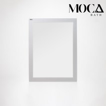 모카바스 욕실용 거울 모음, 갤러리 화이트 욕실거울(600X800)