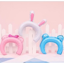 기타 생일 기념일 동물 머리띠 풍선 파티용품 RD-09942, 젖소