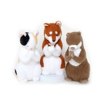 합장 소망 동물인형-25cm, 강아지