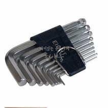 일본 에이트 미니 육각렌치세트 TS-9 1.5-10MM 9PCS 볼렌치 6각 렌찌 볼렌찌 소형 셋트, 9개