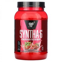 BSN 신타6 프로틴 파우더 울트라 프리미엄 매트릭스 스트로베리 밀크쉐이크 1.32kg, 1개, 기본