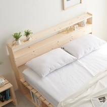 다니엘우드 원목 헤드보드 침대 부속가구 헤드DIY 침대프레임(S SS Q), 수납헤드