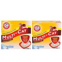 셀러허브(잡화) [감성하우스] 암앤해머 모래 멀티캣 스트랭스 9.07kg(2개묶음), 선택완료, 선택완료, ONE COLOR/FREE